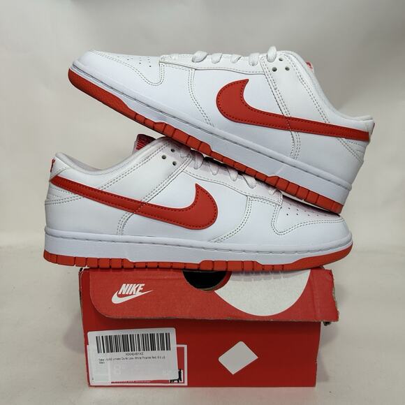Nike Dunk Low Retro “Picante Red/Candy Cane” DV0831-103